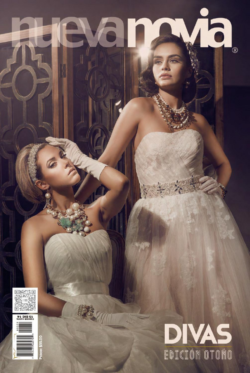 Lourdes Mota, Gabriela Graf featured on the Nueva Novia cover from September 2014