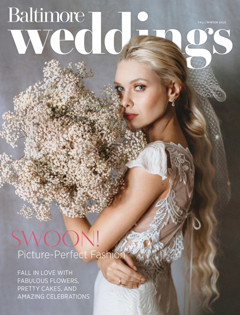  featured on the Baltimore Weddings cover from September 2020