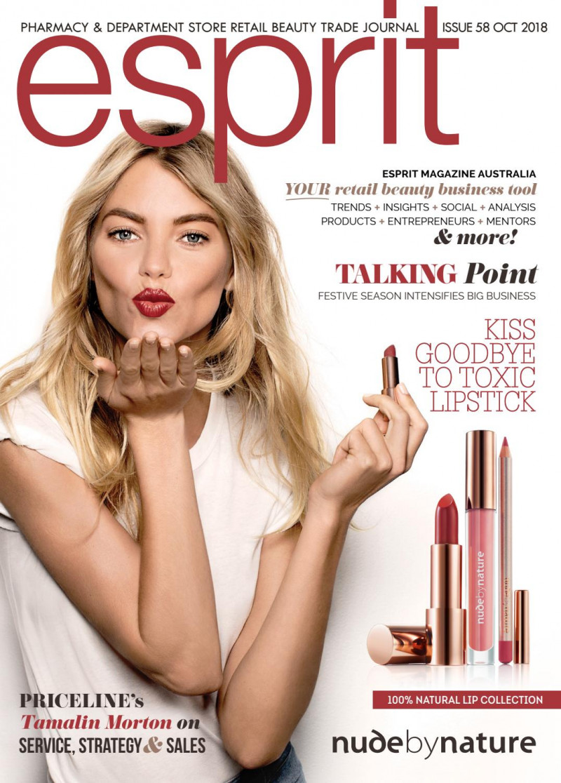  featured on the Esprit cover from October 2018