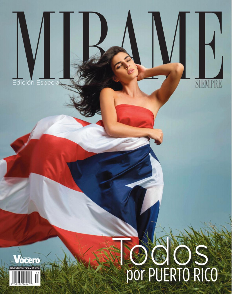 Alejandra Ramos featured on the Mirame Siempre cover from November 2017