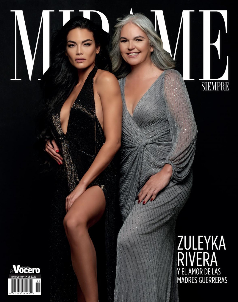 Zuleyka Rivera featured on the Mirame Siempre cover from May 2019