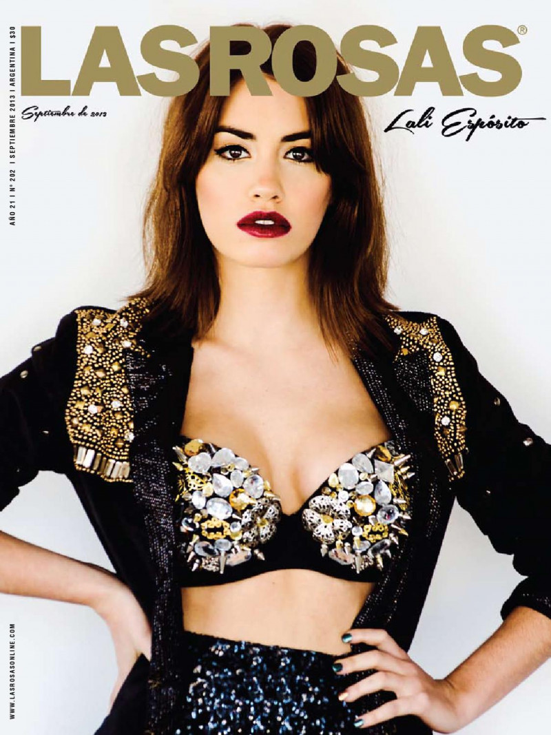 Lali Esposito featured on the Las Rosas cover from September 2013