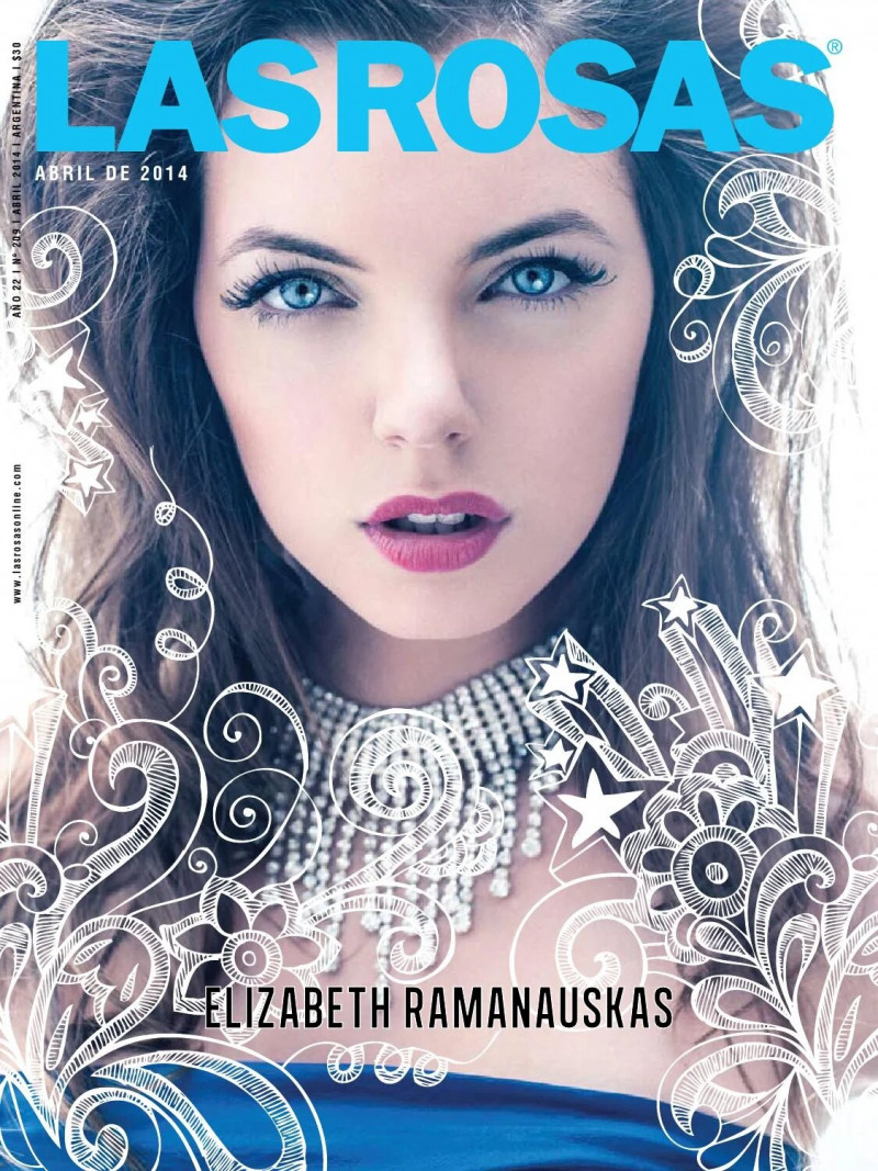 Elizabeth Ramanauskas featured on the Las Rosas cover from April 2014