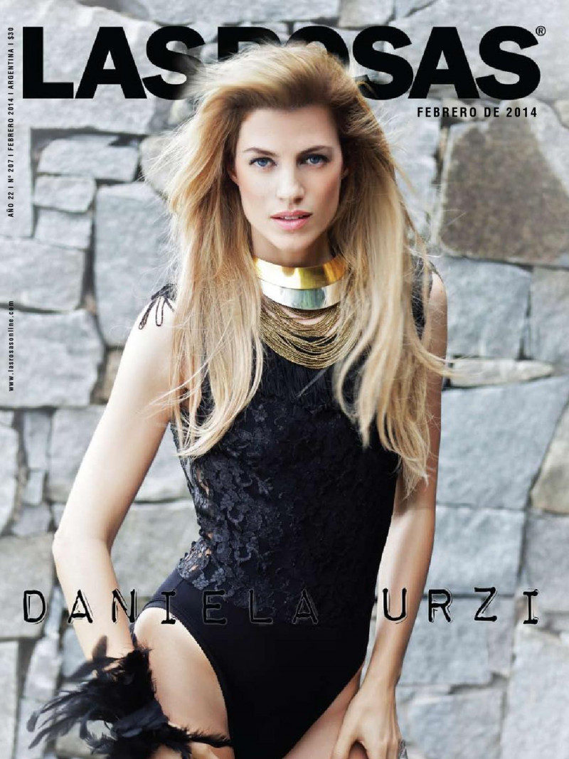 Daniela Urzi featured on the Las Rosas cover from February 2014