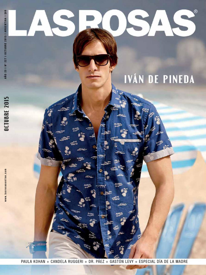 Ivan De Pineda featured on the Las Rosas cover from October 2015