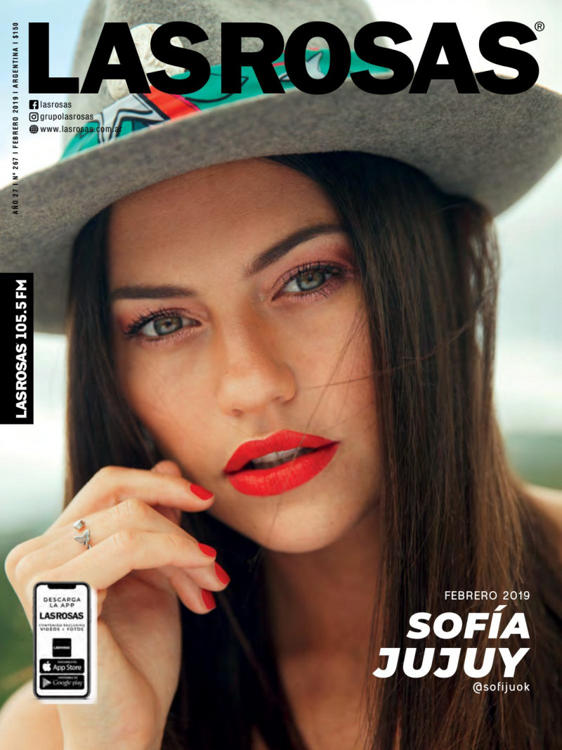 Sofia Jujuy featured on the Las Rosas cover from February 2019
