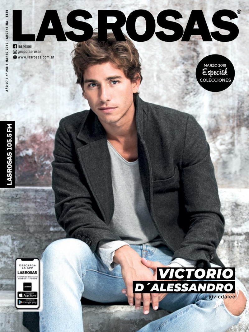 Victorio D\'Alessandro featured on the Las Rosas cover from March 2019