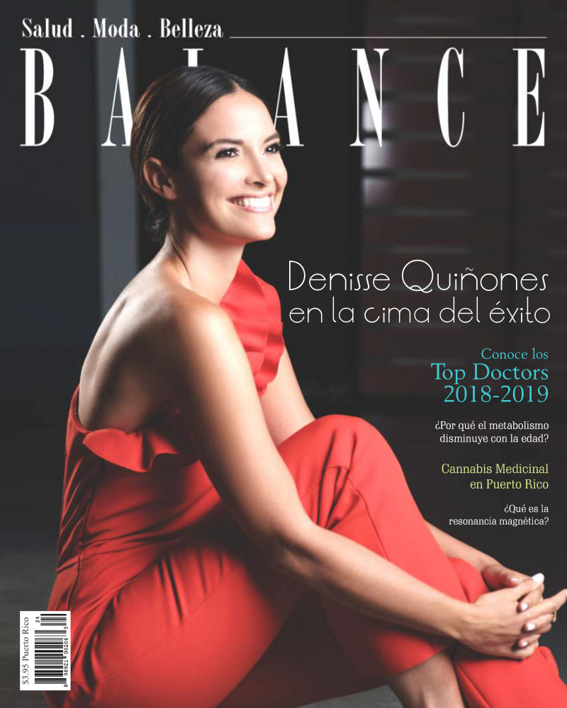 Denise Quiñones featured on the Balance cover from October 2018