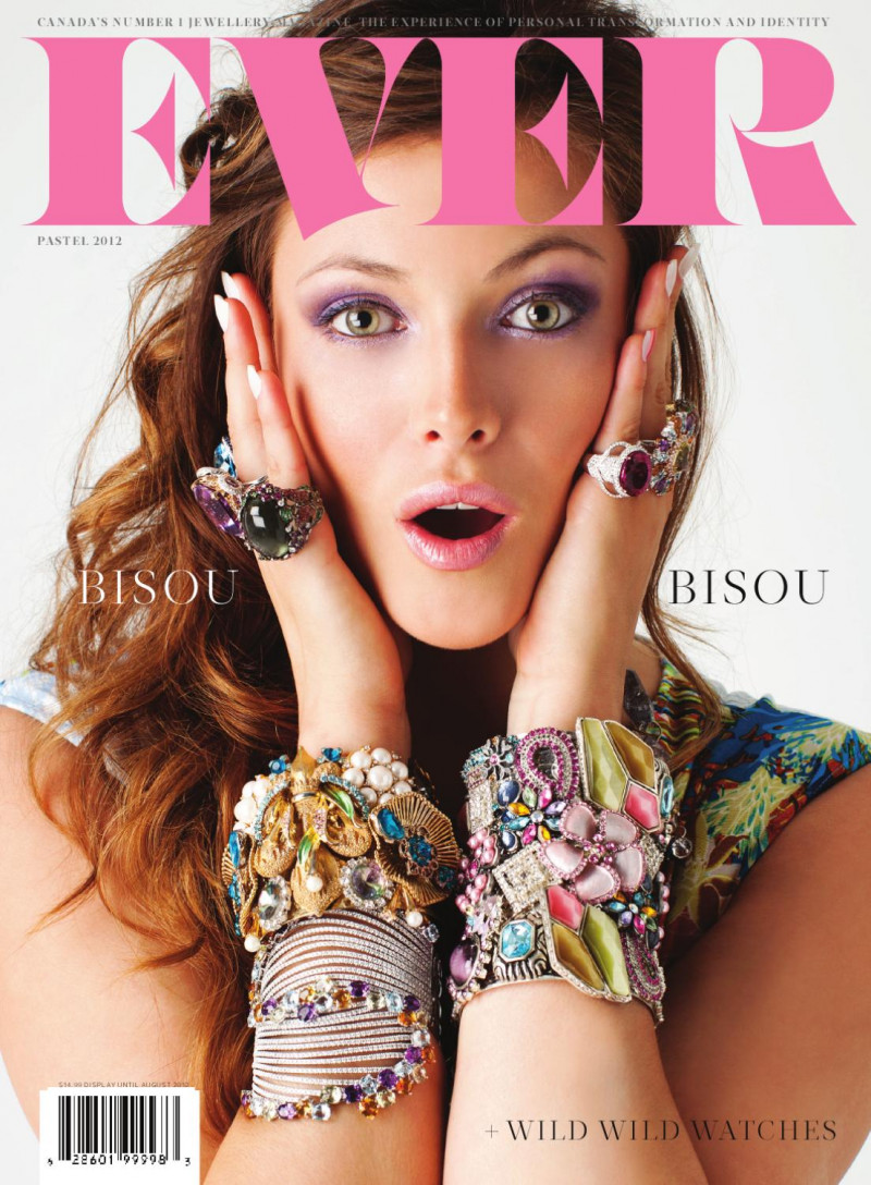 Jessica Lewis featured on the Ever cover from March 2012