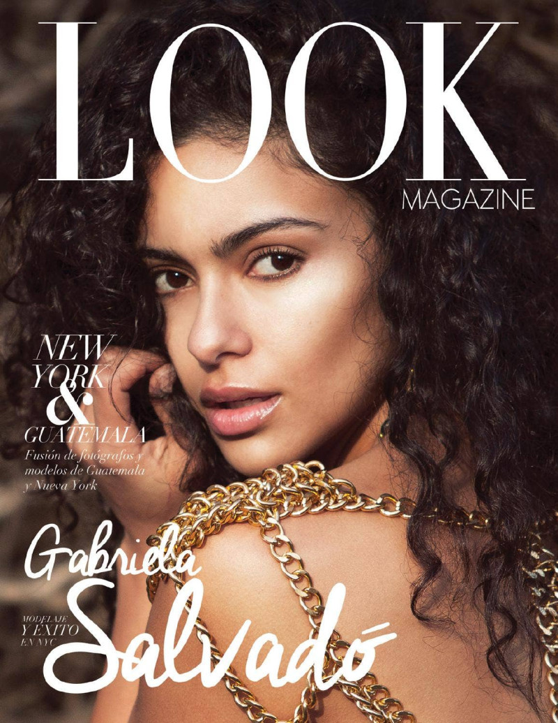 Gabriela Salvado featured on the Look Guatemala cover from May 2014