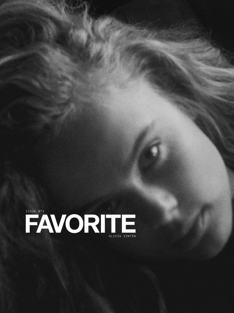 Olivia Vinten featured on the Favorite cover from April 2021