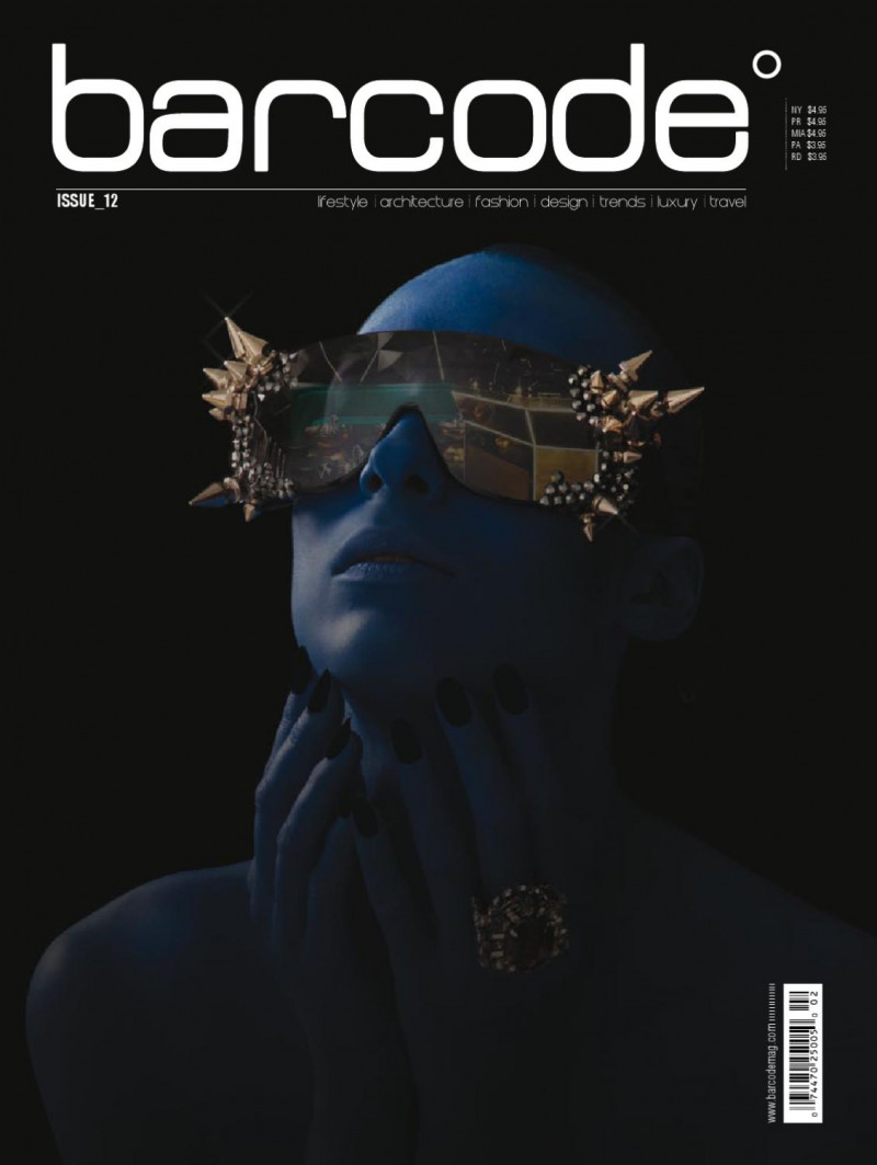 Clara Del Villar featured on the Barcode cover from March 2011