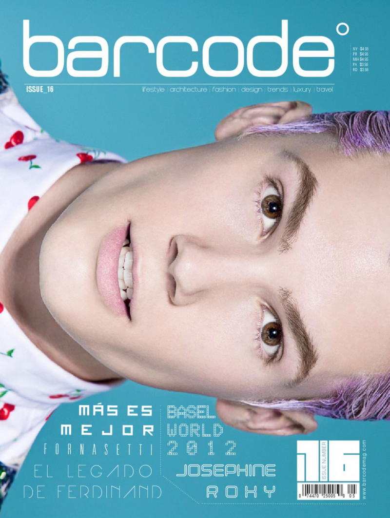 Daniel Finlan featured on the Barcode cover from May 2012