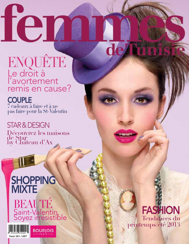  featured on the Femmes de Tunisie cover from February 2013