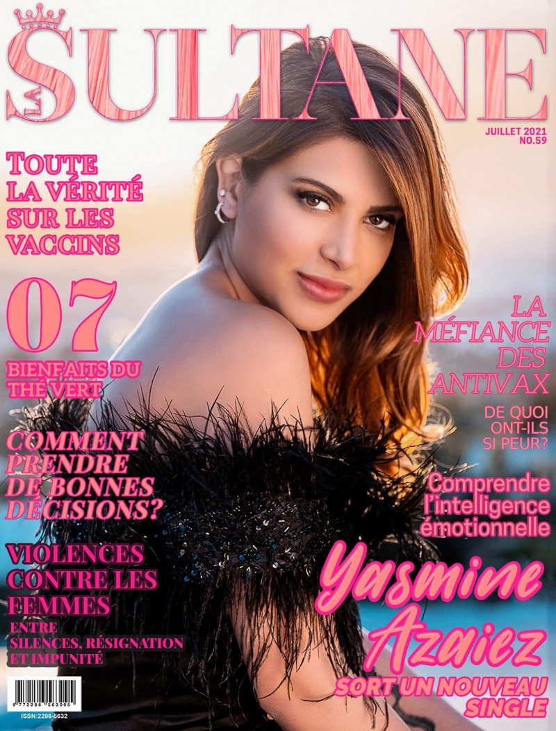 Yasmine Azaiez featured on the La Sultane cover from July 2021