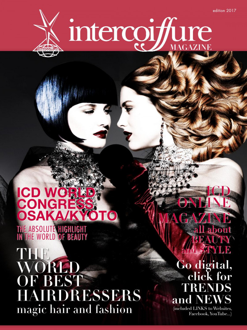  featured on the Intercoiffure cover from January 2017