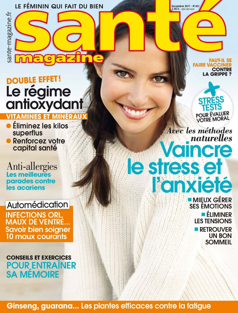  featured on the Sante Magazine cover from November 2011