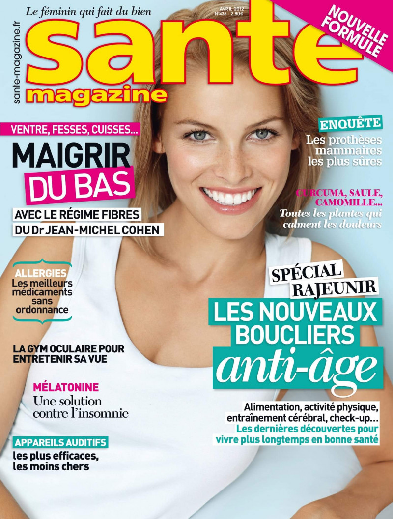  featured on the Sante Magazine cover from April 2012