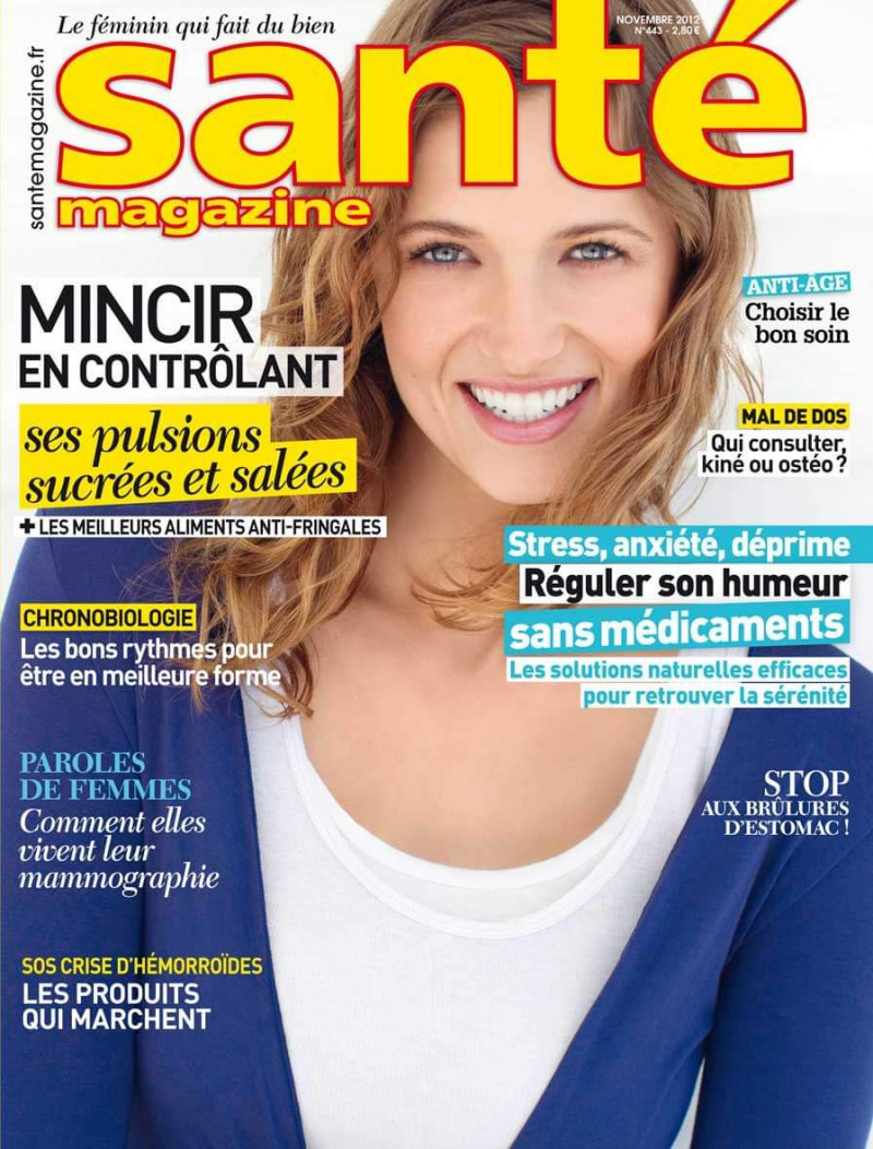  featured on the Sante Magazine cover from November 2012