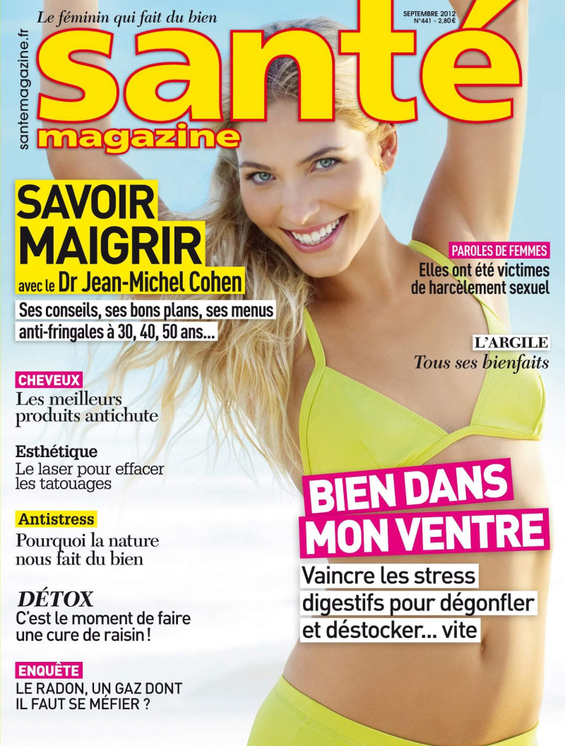  featured on the Sante Magazine cover from September 2012