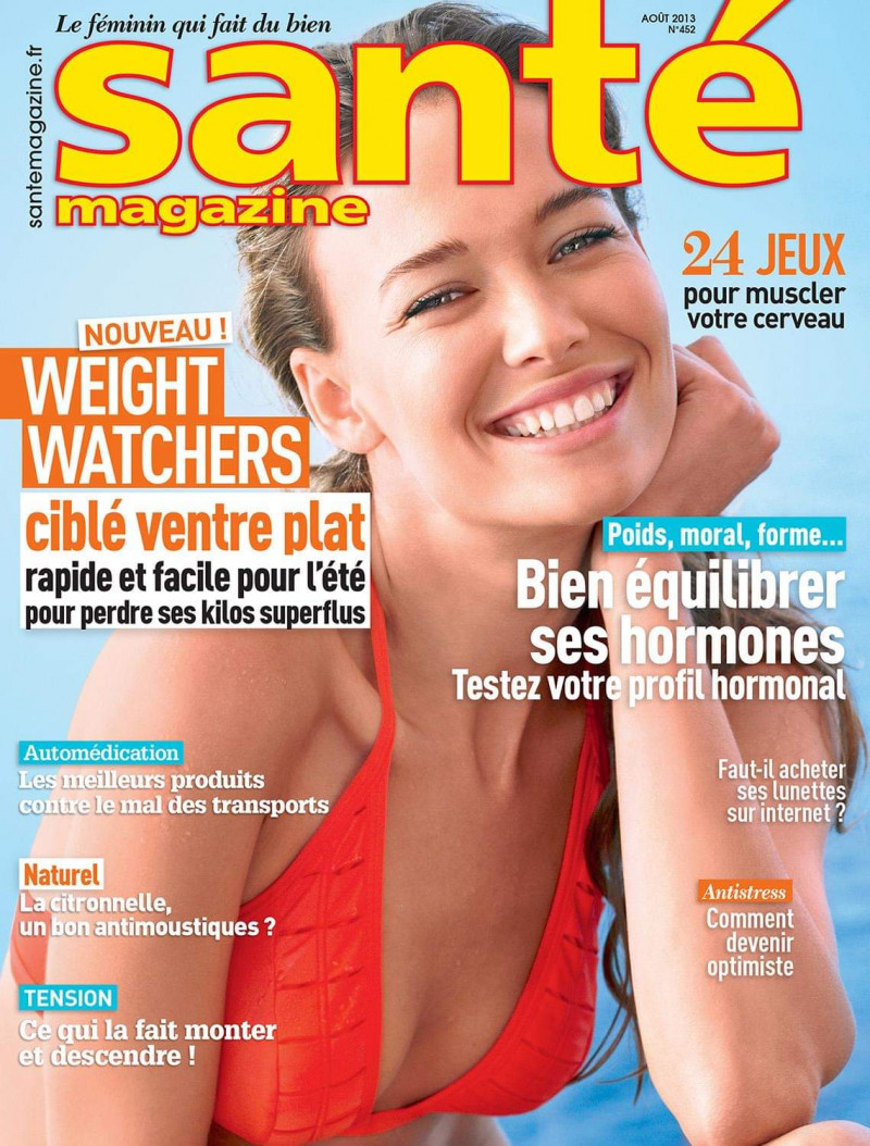  featured on the Sante Magazine cover from August 2013