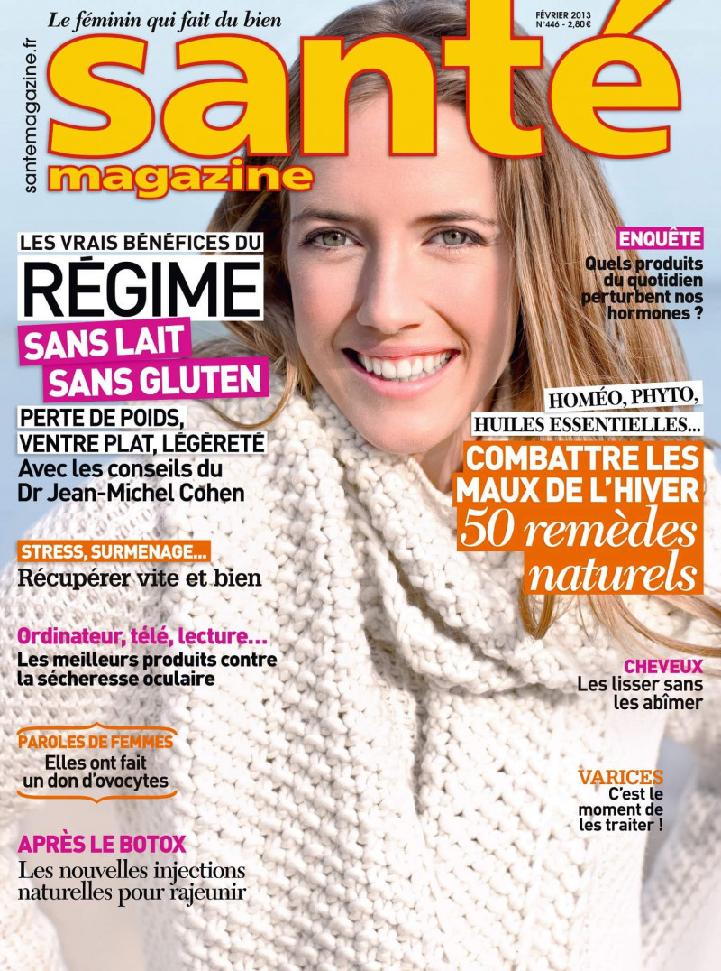  featured on the Sante Magazine cover from February 2013