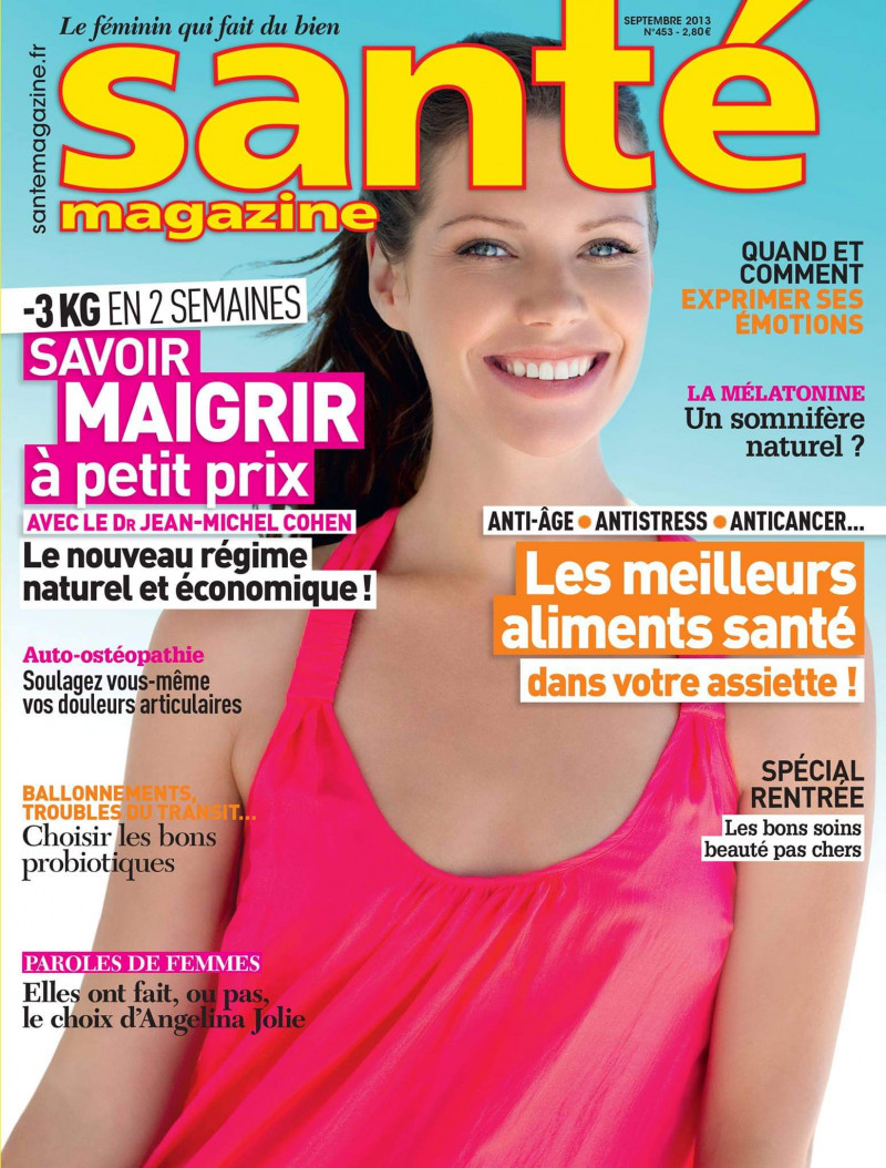  featured on the Sante Magazine cover from September 2013