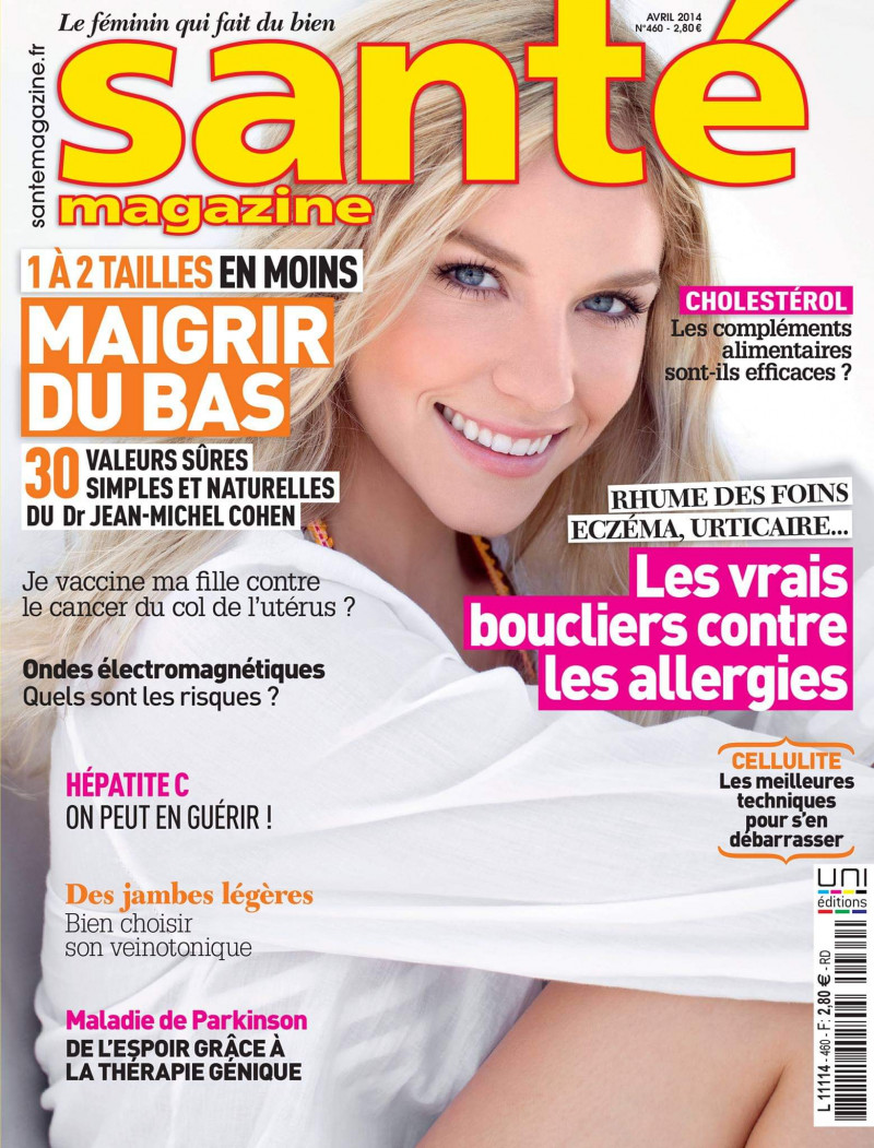  featured on the Sante Magazine cover from April 2014