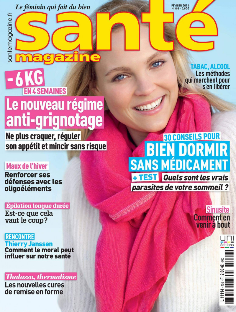  featured on the Sante Magazine cover from February 2014