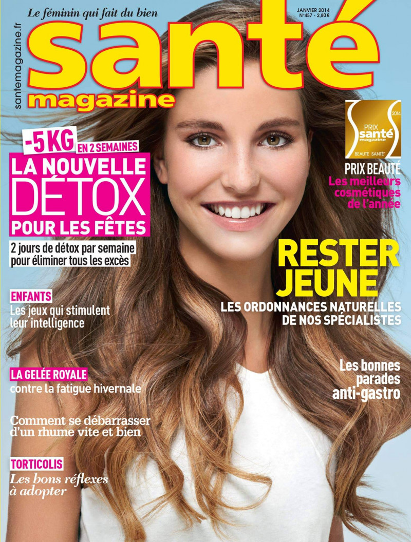  featured on the Sante Magazine cover from January 2014