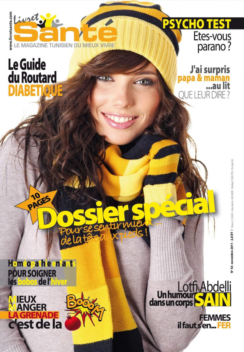  featured on the Livret Sante cover from November 2011