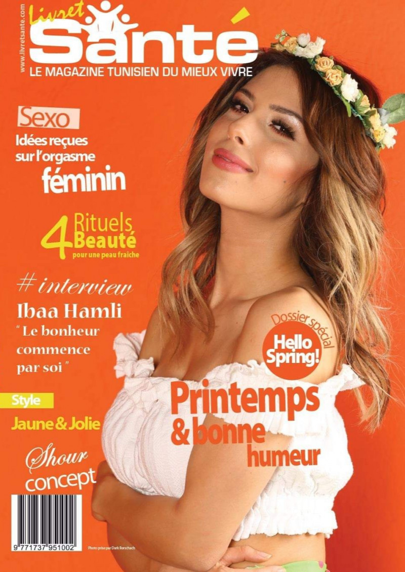  featured on the Livret Sante cover from April 2018