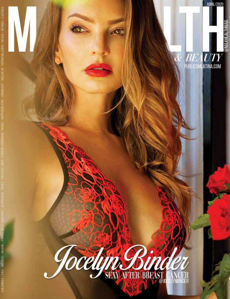 Jocelyn Binder featured on the MaxHealth & Beauty cover from April 2020