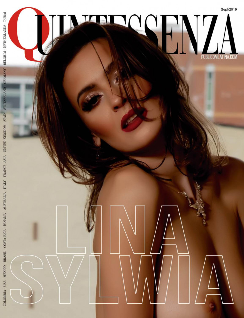 Lina Sylwia featured on the Quintessenza cover from September 2019