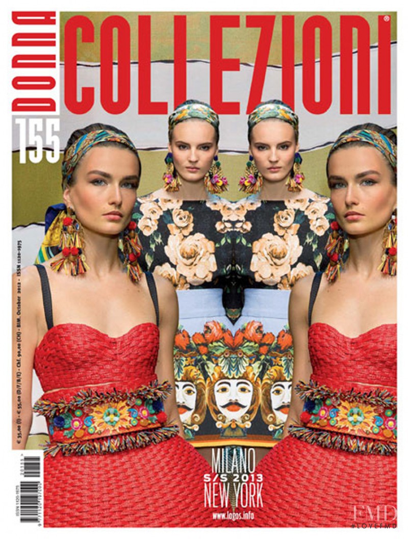  featured on the Collezioni Donna cover from February 2013