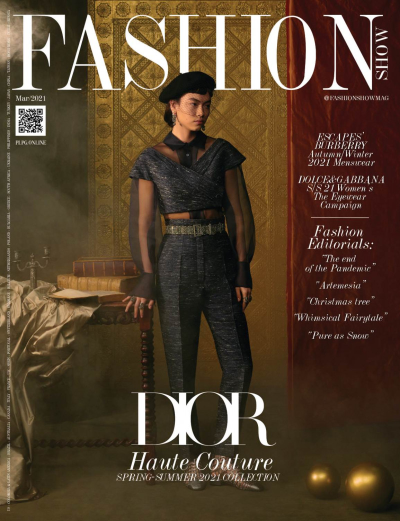  featured on the Fashion Show cover from March 2021