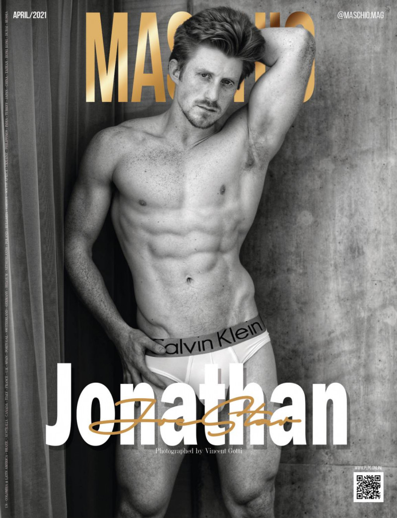 Jonathan Joe Star featured on the Maschio cover from April 2021