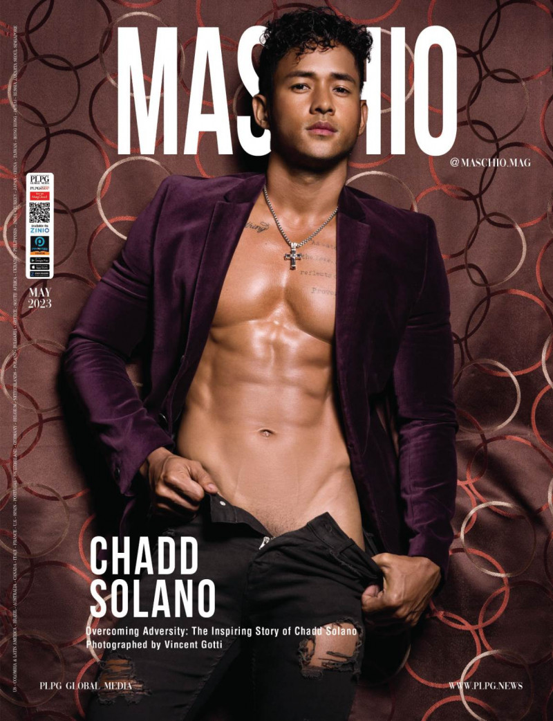 Chadd Solano featured on the Maschio cover from May 2023