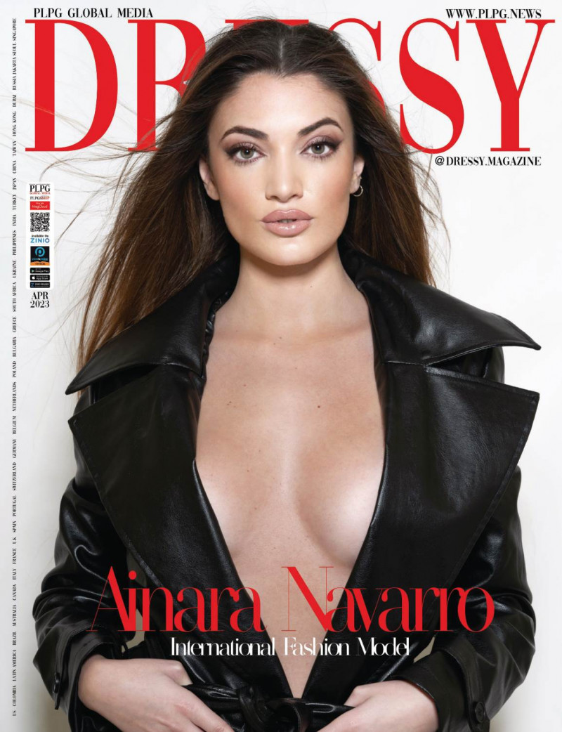 Ainara Navarro featured on the Dressy cover from April 2023