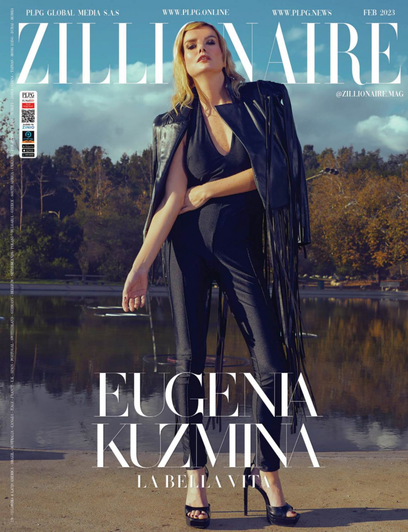 Eugenia Kuzmina featured on the Zillionaire cover from February 2023