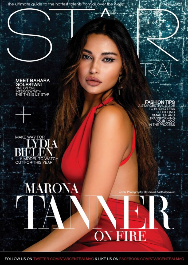 Marona Tanner featured on the Star Central cover from April 2020