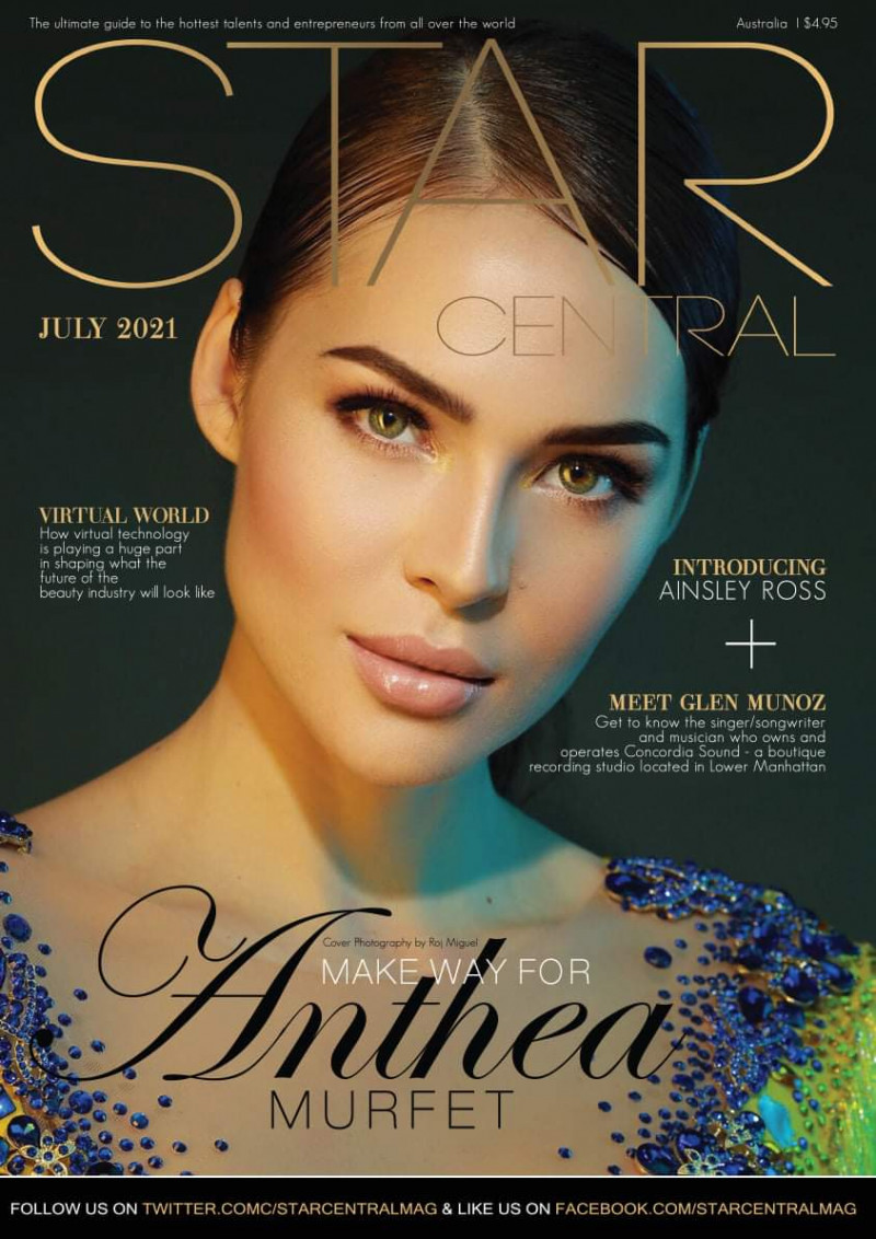 Anthea Murfet featured on the Star Central cover from July 2021