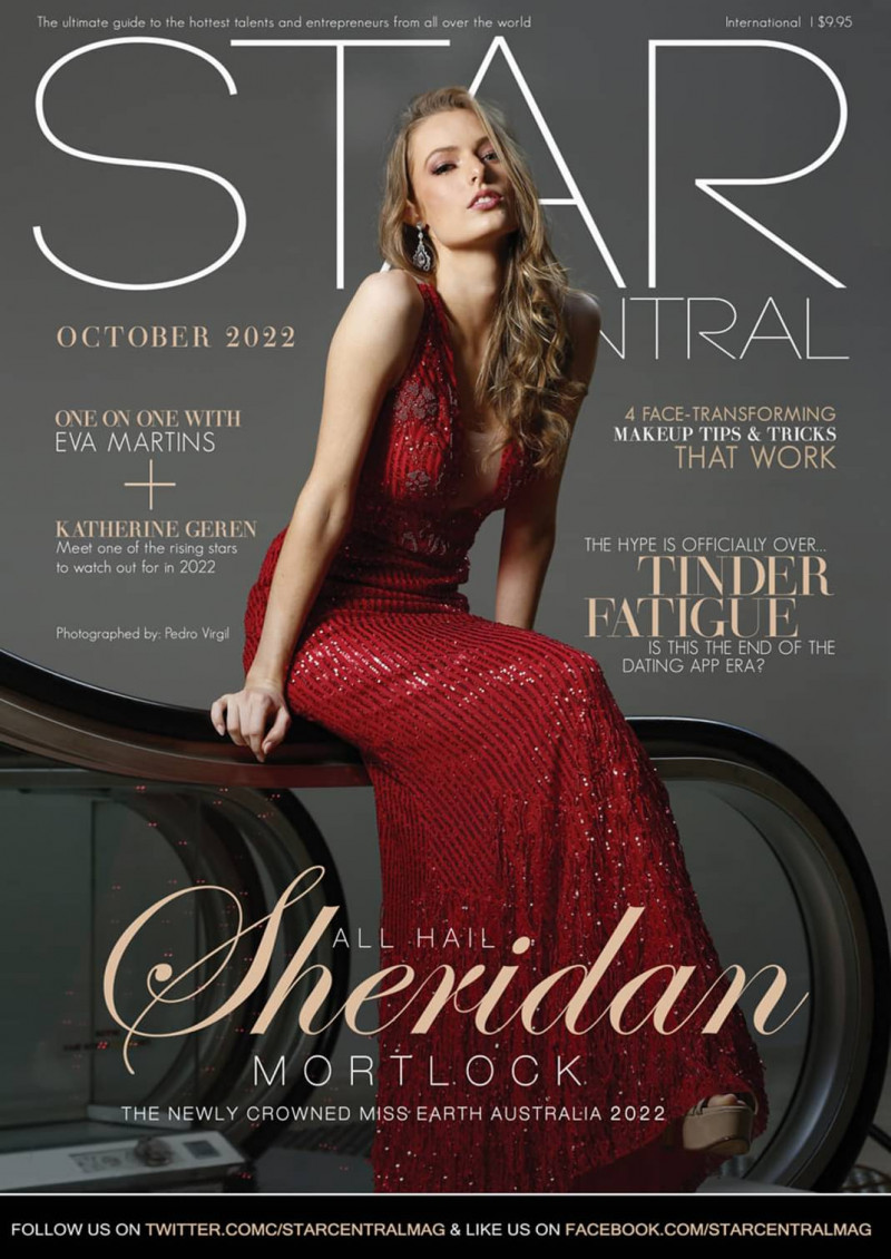 Sheridan Mortlock featured on the Star Central cover from October 2022