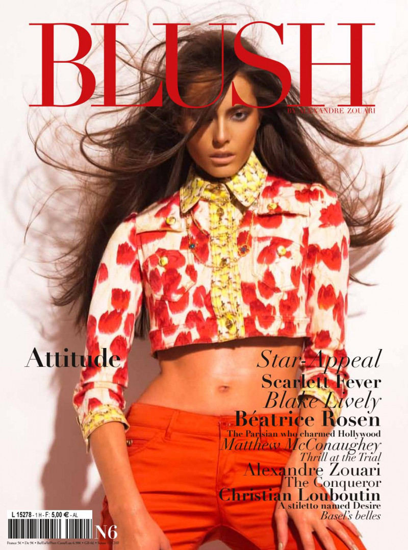 Anna V. featured on the Blush Dream cover from June 2011