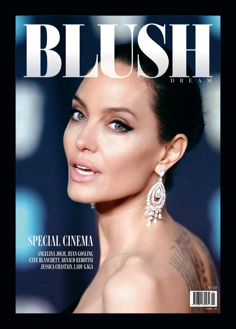 Angelina Jolie featured on the Blush Dream cover from June 2019