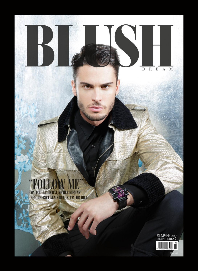 Baptiste Giabiconi featured on the Blush Dream cover from June 2017