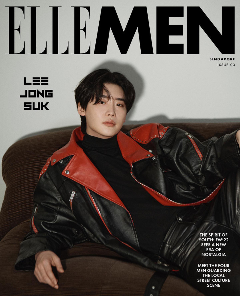  featured on the Elle Men Singapore cover from September 2022