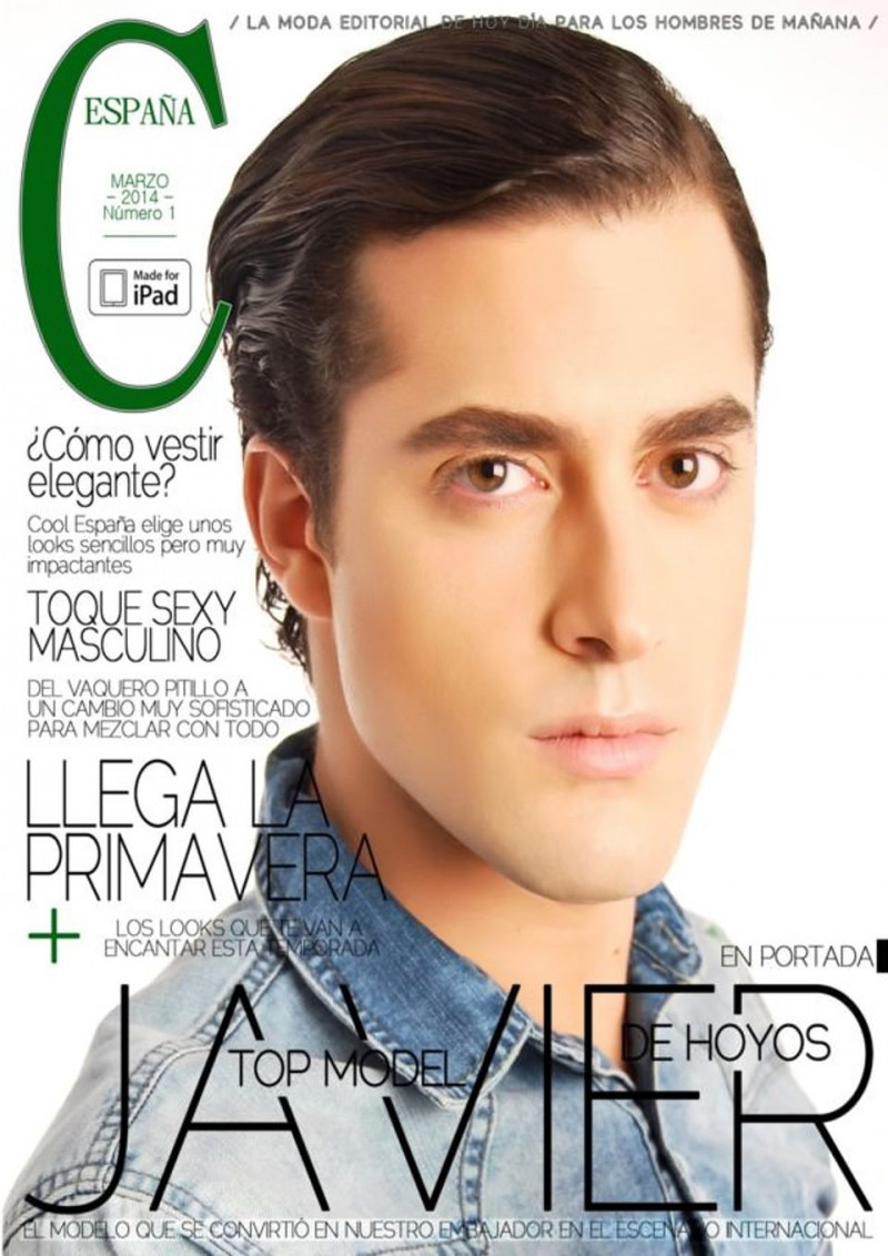 Javier De Hoyos featured on the Cool Spain cover from March 2014