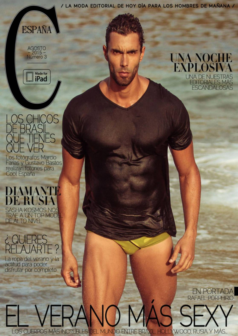 Rafael Porphirio featured on the Cool Spain cover from August 2015