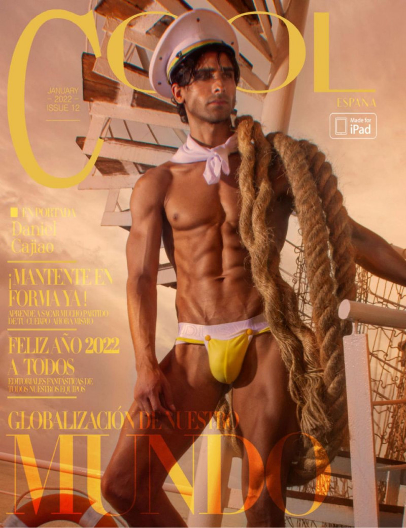 Daniel Cajiao featured on the Cool Spain cover from January 2022